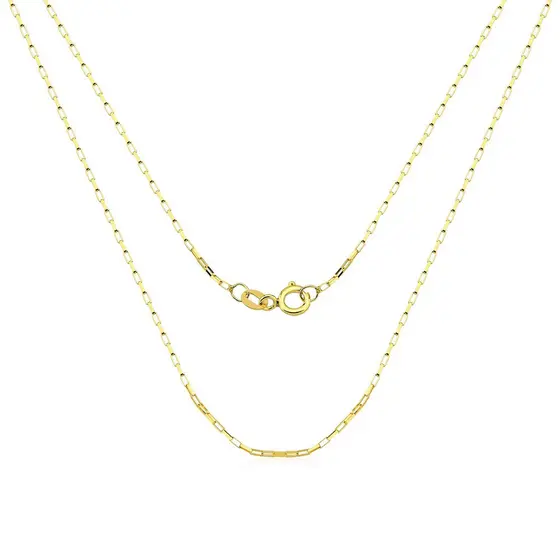 Corrente masculina ouro 18k veneziana longa 60cm