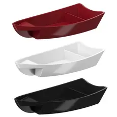 Kit com Barcos Travessa Para Servir Sushi Coza Brinox Produtos Orientais Barca Sushi