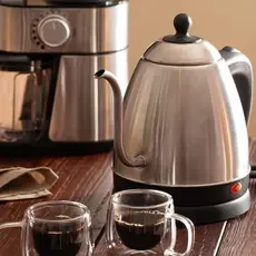 Chaleira Elétrica 1,2L Bico De Ganso Goose 110V ou 220v Aço Inox
