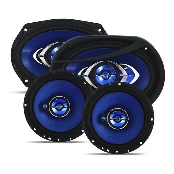 Kit Fácil Prático Hurricane Cm6 + Cm69 Quadraxial