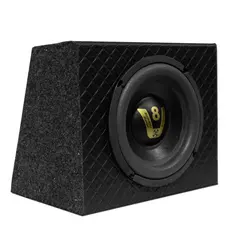 Caixa De Som Pequena Slim Todos Carros Sub Woofer 200wrms