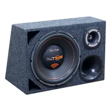 Som Caixa Trio Alto Falante Subwoofer Bomber 12 Polegadas Grave Gravão Subgrave