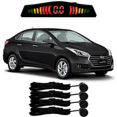 Sensor De Estacionamento Ré Hb20s Todos Os Modelos Preto