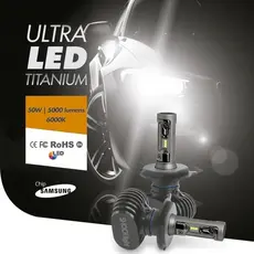 Ultra Led Shocklight Titanium Hb3 10.000 Lumens Tipo Xenon