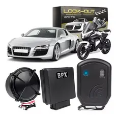 Alarme Bloqueador Por Presença Look Out P Carro E Moto Com Sirene