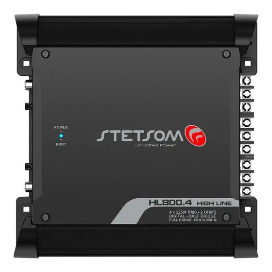 Amplificador Stetsom Hl-800 Módulo V800.4 900w Rms 4 Canais