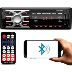 Som Automotivo Com Usb, Bluetooth E Leitor De Cartão Sd Auto Radio Carro