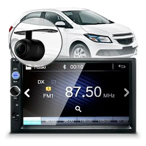 Central Multimídia Mp5 Ônix Joy 2018 Bt Câmera Espelhamento