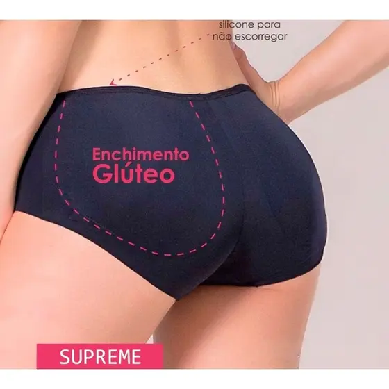 Calcinha Bundex Com Enchimento Modela E Aumenta O Bumbum