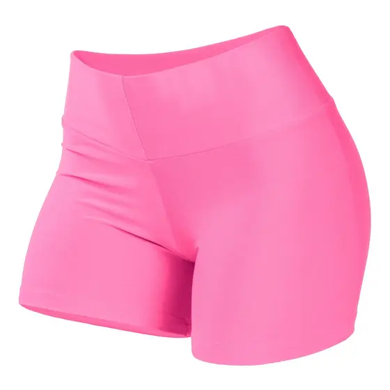 Short Fitness Curto Academia Suplex Fitness Academia Treino Feminino Estampado e Liso