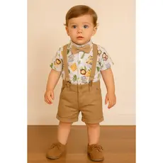 Conjunto Safári AQUARELA BABY LUXO ENVIO JÁ.