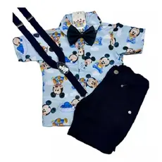 Conjunto Temático Mickey Baby Luxo Festa
