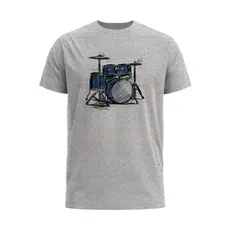 Camiseta Bateria Baterista Drummer