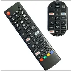 Controle Remoto Compativel Tv L Smart Netflix Movies Amazon - Substituto Compatível