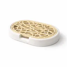 Saboneteira Oval Porta Sabonete Banheiro Suporte Sabonete Escorredor Pia Lavabo Seco Beleza Luxo