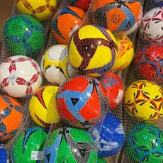 kit 20X Bola De Futebol Grande N°5 Profissional Cores Aleatórias