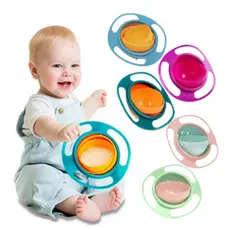 Potinho Pote Prato Mágico Giratório 360° Infantil WL-2389
