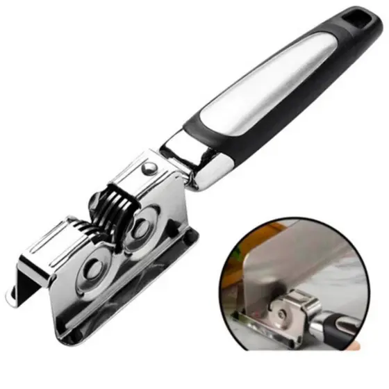 Afiador Amolador de Facas Tesoura Profissional Canivete Aço Inox WL-2702