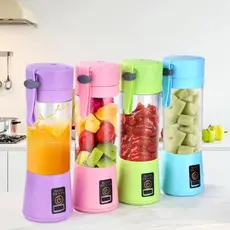 Mini Liquidificador Portátil 6 Lâminas Recarregável