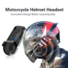 headset, mãos-livres chamada fone de ouvido, leitor de música para moto impermeável