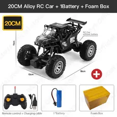 Carro de controle remoto com luzes led