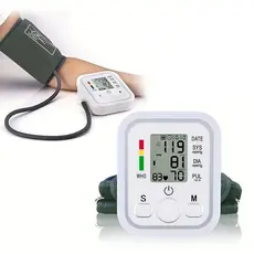 Monitor de Pressão Arterial, Tensiômetro Automático,  Medidor de Pulso de Freqüência Cardíaca,