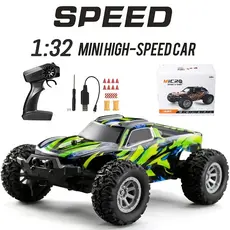 MINI Carro RC 1:32 até 20km/h, controle 2.4GHz, off-road elétrico de alta velocidade para crianças.