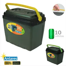 Caixa Térmica PopStar 7 Litros/10 Latas Antares Cooler Com Alça