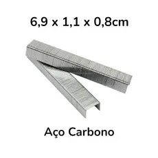 Grampos 8mm Para Grampeador Tapeceiro Caixas Com 1000 Unidades