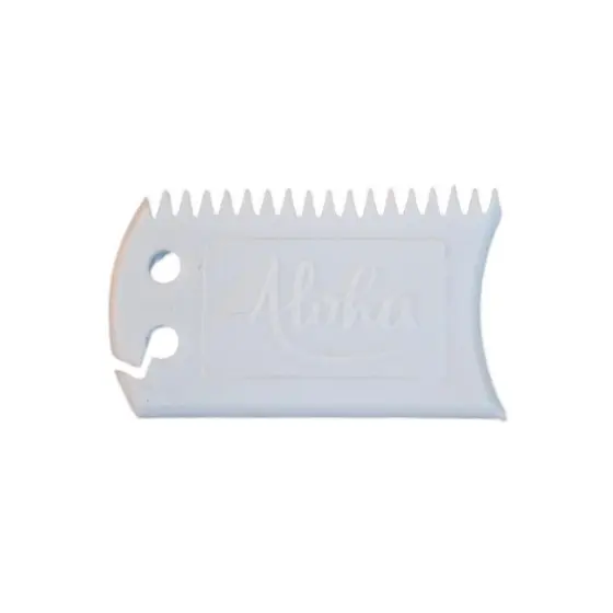 Raspador Branco Parafina Surf 20un Acessório Para Prancha Board Wax Porta Chave