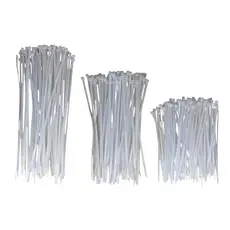Abraçadeiras Nylon 100mm 200mm 250mm Enforca Gato Cinta Organização 100 Unidades De Cada Tamanho