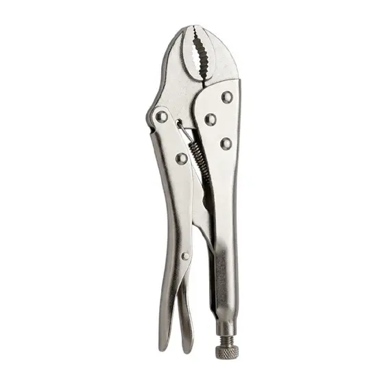 Alicate Pressão Profissional Mordente Curvo 10 Pol 250mm Ferramenta Essencial Oficina