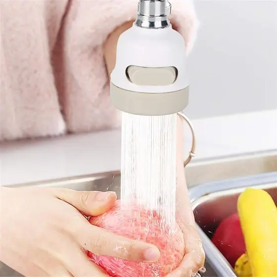 Bico Arejador de Torneira  Anti Respingo /Filtro com Rotação 360° para Economia de Água em Torneira