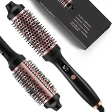 Escova Alisador Elétrica Quente Cabelo Com 2 Em1 Modelador 110V 220V