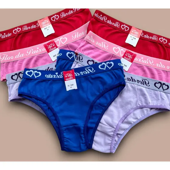 Kit 3 Calcinhas Femininas de FORRO de algodão | Confortáveis e Macias