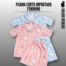 Pijama Feminino Curto Importado Novo | Cores Variadas