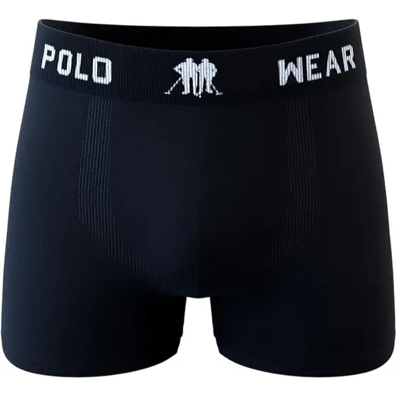 Cueca Boxer Polo Wear Lisa Microfibra Premium Sem Costura