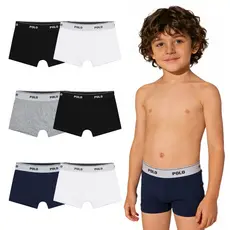 Kit 6 Cuecas Boxer Infantil Polo Cotton 100% Algodão Forro Duplo Confortável