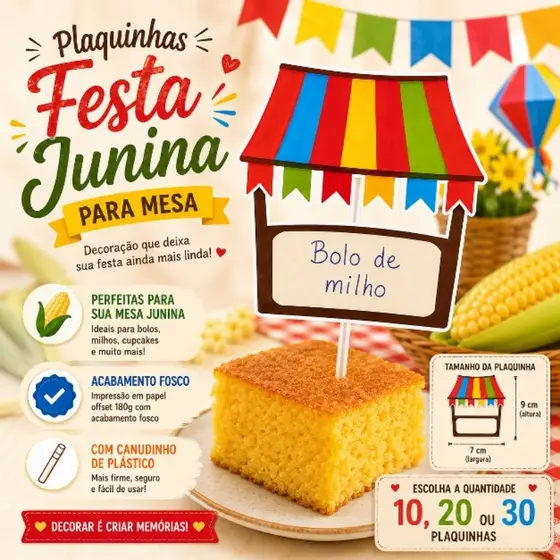 kit plaquinhas festa junina/ festa junina/ decoração festa junina