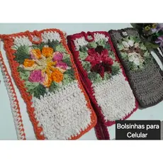 Bolsinhas porta celular e objetos/bolsinha feminina/bolsinha pra celular
