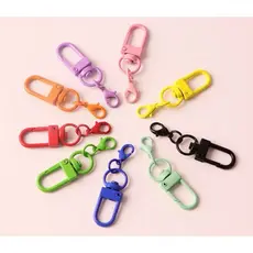 20 Pcs Gancho Para Chaveiro , Em Forma De U,colorido