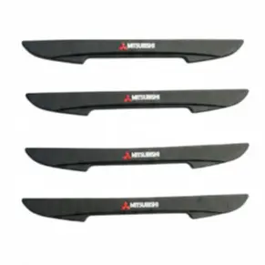 Kit 4 Adesivos Protetores de Maçaneta Nissan – Fibra de Carbono | Antirriscos