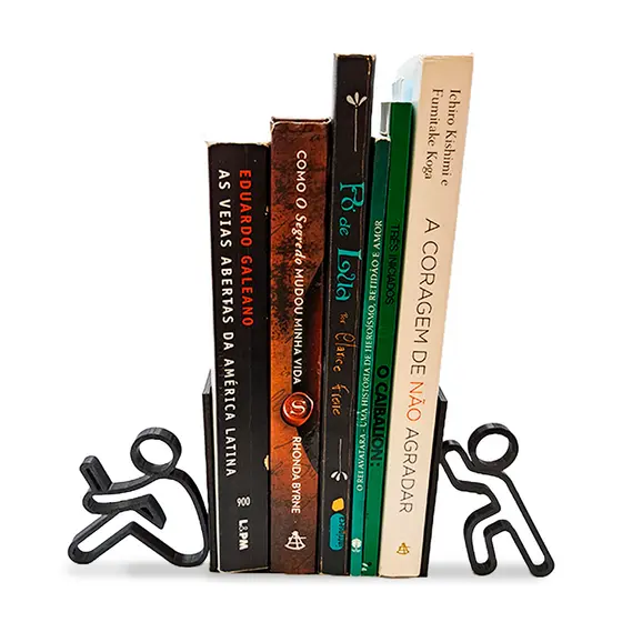 suporte livro aparador estante bonecos porta livros bibliômanos apoio organizador decorativo bookend