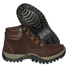Coturno Tênis Bota Adventure Masculina Trilha Couro Legitimo