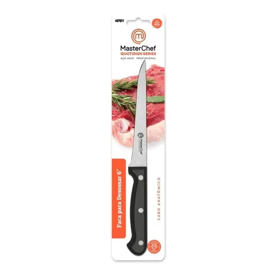 Faca Desossar 6" MasterChef Inox Profissional [LIQUIDAÇÃO]