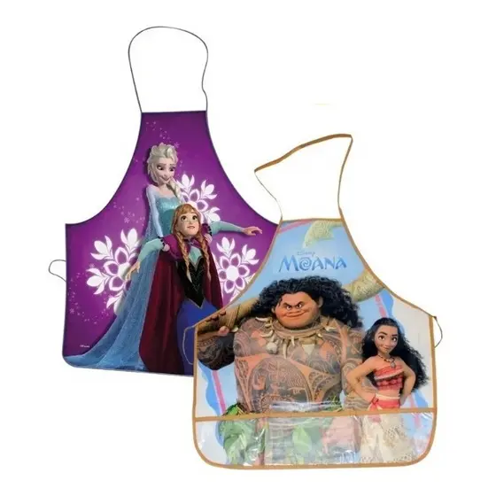 Avental Infantil Multiuso Moana Frozen Disney