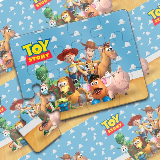 kit 10,20,30 Quebra Cabeça Infantil Lembrancinhas festa infantil Tema Toy Story