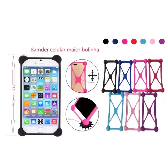 Capa protetora anti impacto para celular universal de  bolinha. ENVIO IMEDIATO