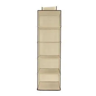 Organizador Sapateira Vertical Cabide Guarda Roupa-5 Prateleira