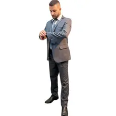 Terno Masculino Tradicional de Casamentos e Padrinhos Social Conforto Elegância